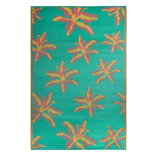 Tropical Leaves Outdoor Rug by Ashland®